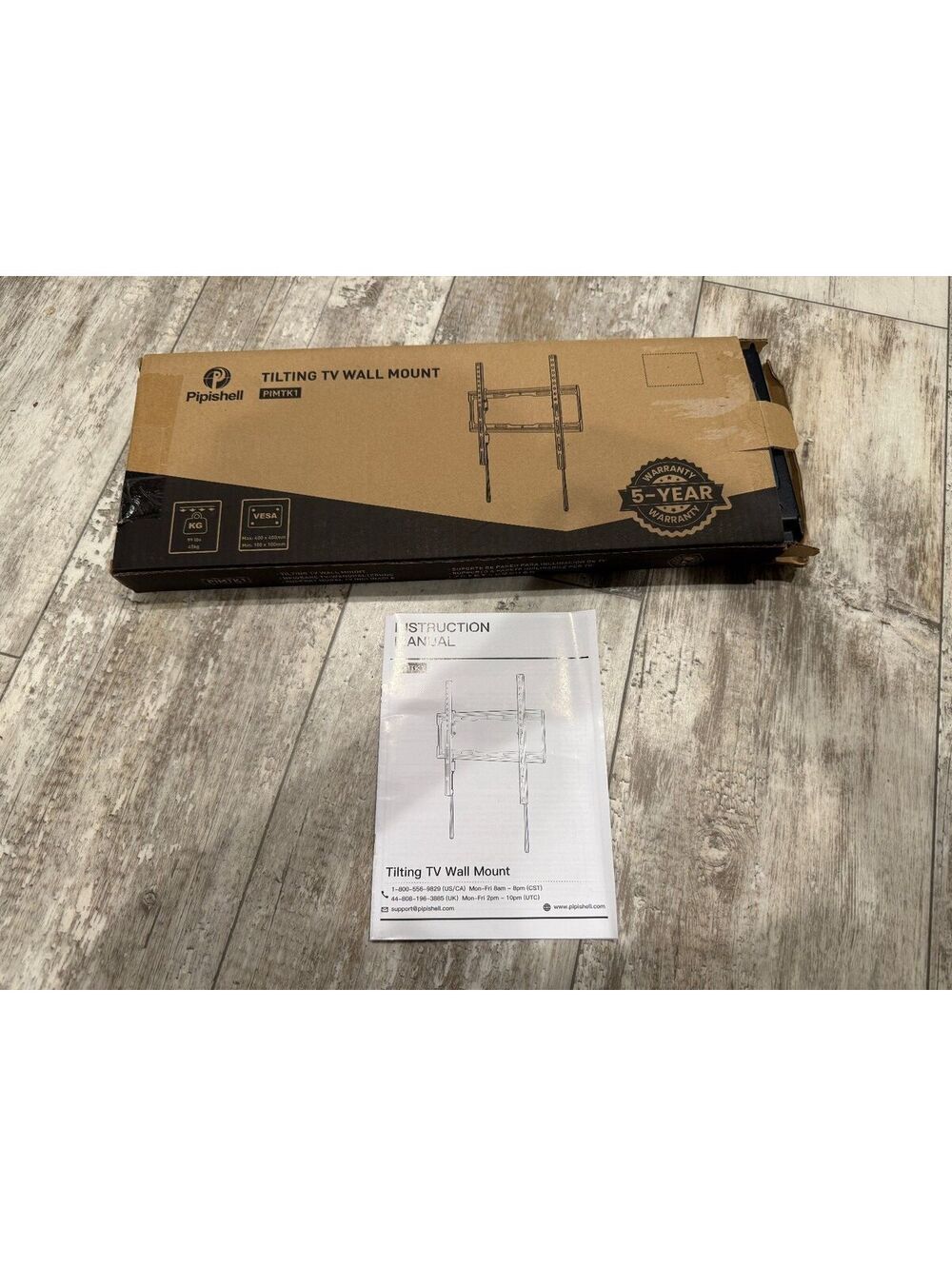 Pipishell PIMTK1 Tilting TV Wall Mount VESA 400x400